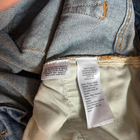 J. Crew Slouchy Boyfriend Jean in Southern Sky Wash Distressed Mom Baggy 29T L - Picture 10 of 11